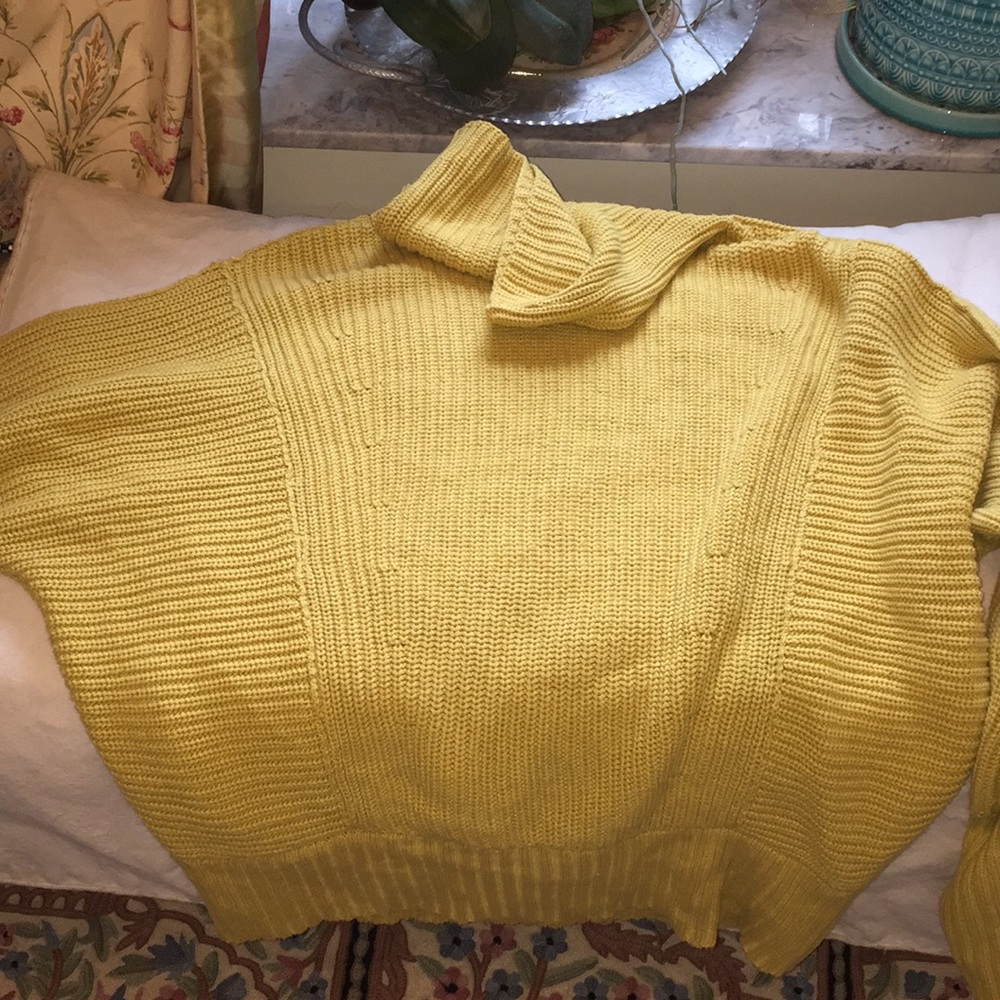 Free People cowl neck sweater